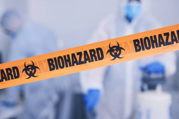 Professional Infectious Disease Decontamination technician working in Glen, NH